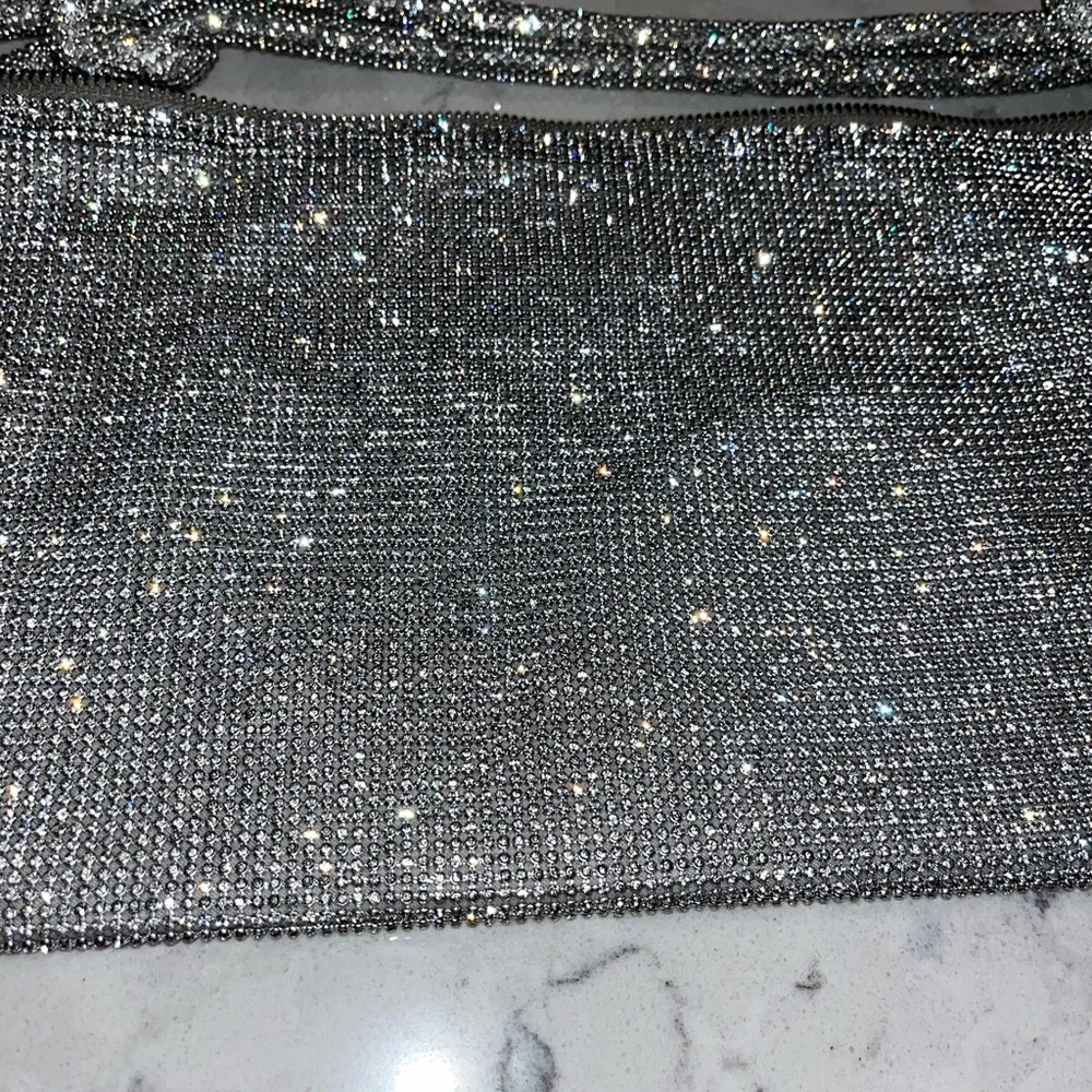 Cult Gaia mini Hera rhinestone shoulder bag - Picture 11 of 12